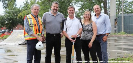 nouveau skatepark en construction a Chateauguay 5juil2019 photo JH INFOSuroit