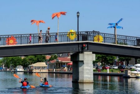 Vieux canal de Beauharnois a Valleyfield location kayak photo via MRC