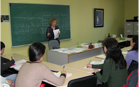 cours de francais au centre L_Insulaire photo courtoisie CFLI