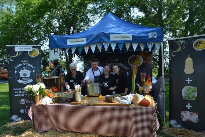 festival de la soupe VS 2016 kiosque Groupe Maurice photo via Ville N-D-de-l-Ile-Perrot