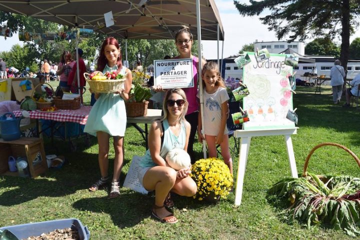 fete differente 2018 a Valleyfield kiosque Incroyables comestibles nourriture a partager photo via Facebook lafetedifferente