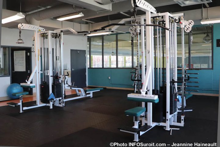 gym cite des arts et des sports Valleyfield appareil entrainement photo JH INFOSuroit