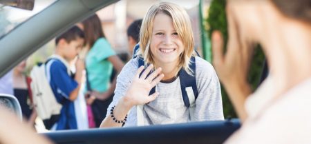 rentree scolaire syndrome de la porte photo via Service de police Ville Chateauguay