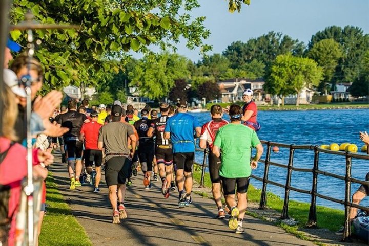 tourisme evenement Triathlon Valleyfield course parc Sauve photo via MRC