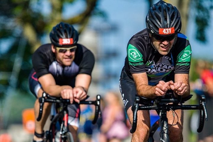 tourisme evenement Triathlon Valleyfield cyclistes velo photo via MRC