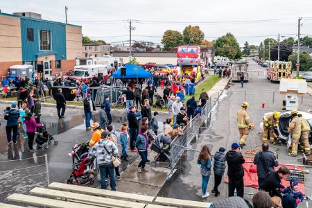 portes ouvertes caserne incendie Valleyfield pompiers photo via SdV