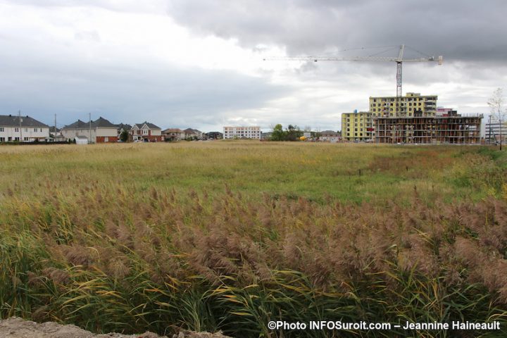 site du futur pole municipal Vaudreuil-Dorion sept2019 photo Jeannine_Haineault INFOSuroit