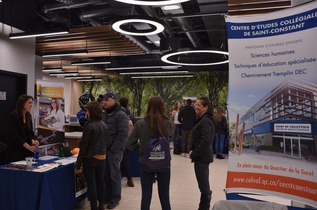 Cegep Valleyfield Portes ouvertes aut2019 au centre etudes de Saint-Constant photo ColVal