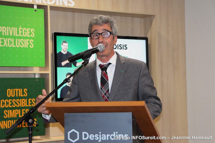 Jean-Francois_Gagnon president caisse Desjardins Valleyfield oct2019 photo JH INFOSuroit