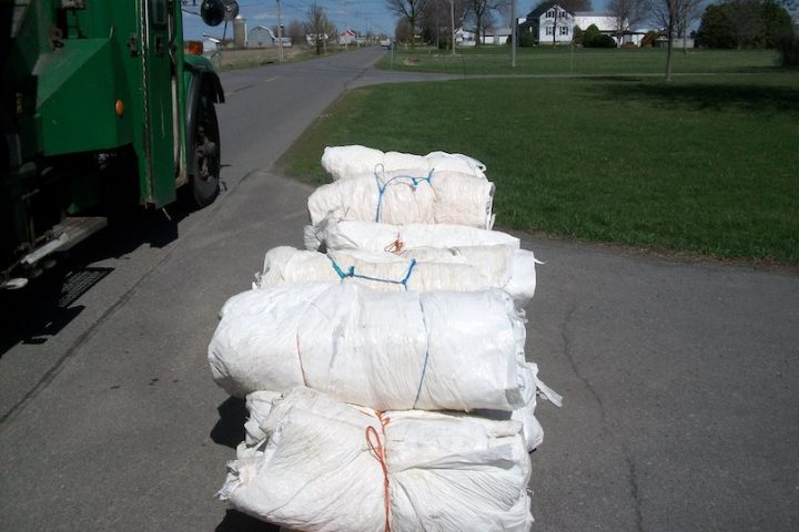 MRC de Beauharnois-Salaberry recuperation recyclage pellicules de plastiques agricoles photo via MRC