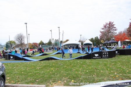 inauguration pumptrack au parc Loiselle a Mercier oct2019 photo JH INFOSuroit