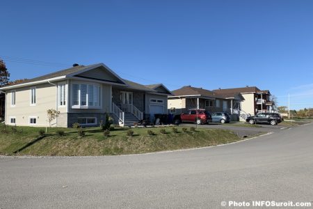 maisons et unites d_habitation rue Gendron a Beauharnois octobre 2019 photo INFOSuroit