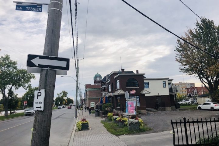 rue Victoria coin ruelle Tessier oct2019 photo Ville Valleyfield