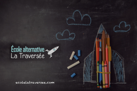 tableau ecole LaTraversee a Valleyfield visuel courtoisie Commision scolaire Vallee-des-Tisserands