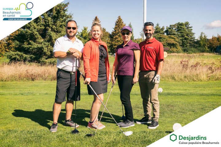 tournoi golf coop Beauharnois en sante 2019 golfeurs groupe EDano LafPhotographie