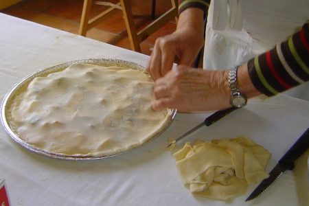 tourtiere cuisine preparation photo CC via Wikimedia