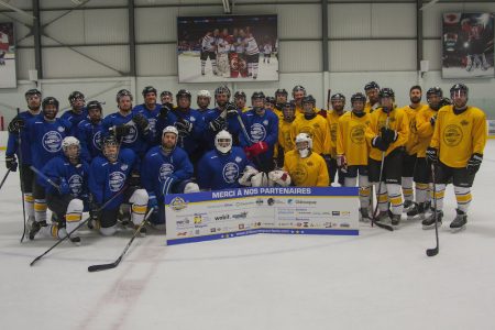 24 heures sur glace 24 heures pour la vie 2018 Centre Multisports Chateauguay photo via SP