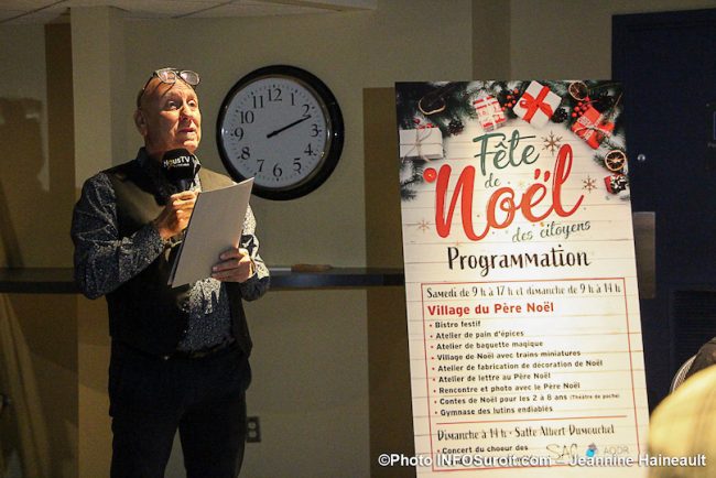 Pierre_Crepeau de la Ville de Valleyfield pour Fete de Noel 2019 photo JH INFOSuroit