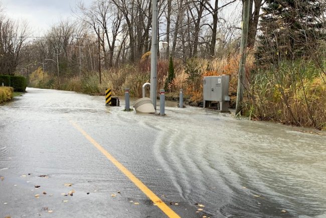 chemin du Canal St-Stanislas-de-Kostka 1nov2019 station de pompage 5 photo municipalite