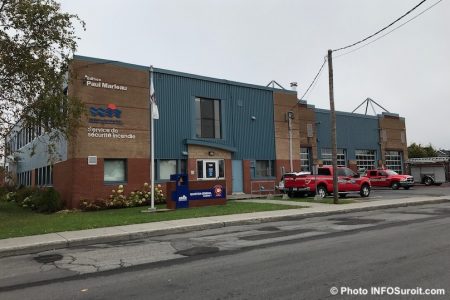 edifice Paul-Marleau service securite incendie caserne pompiers Valleyfield photo INFOSuroit