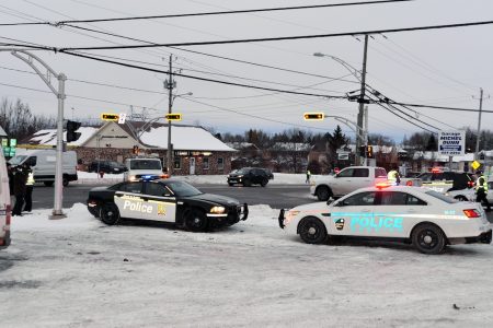 opreation prevention route 138 intersection 205 photo via police Surete du Quebec