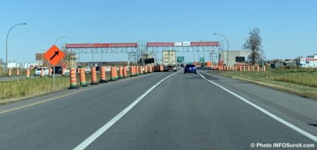 Autoroute 20 Les Cedres reconstruction viaduc chemin St-Fereol 26oct2019 photo INFOSuroit