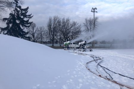 Ville Valleyfield enneigement glissade parc Delpha-Sauve dec2019 photo SdV