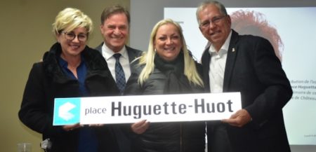 Ville de Chateauguay Hommage a Huguette_Huot photo courtoisie Ville