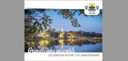 calendrier 2020 de la municipalite de Ste-Martine couverture image courtoisie