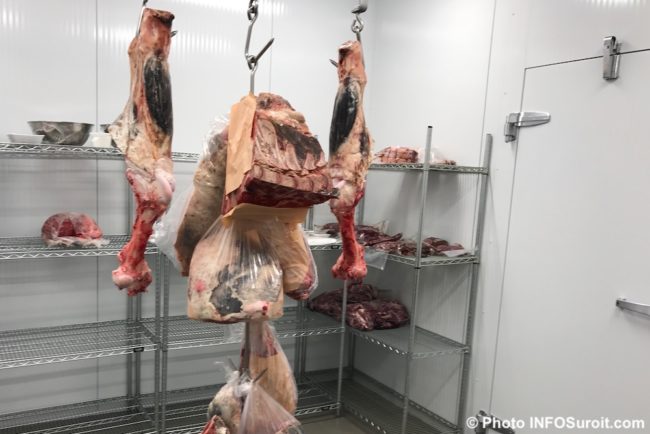 morceaux de viande CFP Pte-du-Lac cours boucherie de details photo INFOSuroit