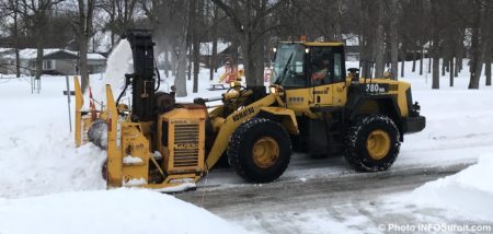 souffleuse a neige Ville valleyfield hiver operation deneigement photo INFOSuroit