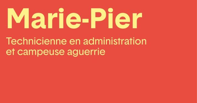 Campagne Sepanouirensemble du CISSSMO visuel Marie-Pier et camping via CISSS