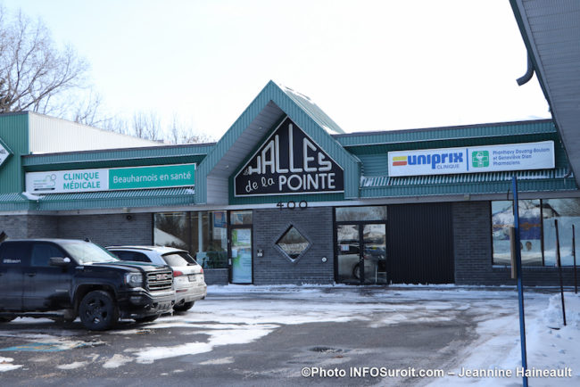 clinique medicale coop Beauharnois en sante enseigne et pharmacie photo JH INFOSuroit fev20