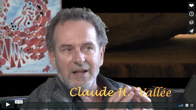 extrait film d_Andre_Desrochers sur artiste Claude_H_Vallee extrait video via Vimeo