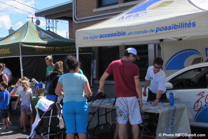 kiosque de la MRC de Beauharnois-Salaberry fete familiale St-Louis photo INFOSuroit