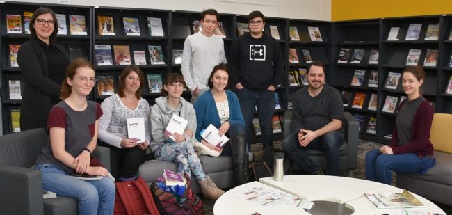 prix litteraire des collegiens 2020 jury du Cegep de Valleyfield photo via ColVal