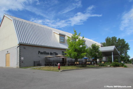 pavillon de l_ile Saint-Bernard a Chateauguay saison estivale photo INFOSuroit