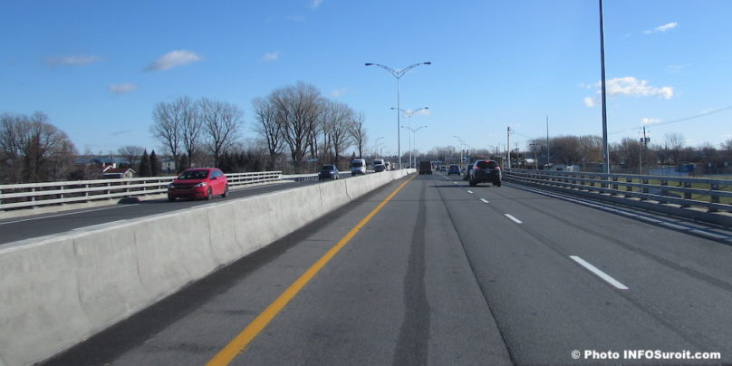 pont Mgr-Langlois route 201 printemps circulation Photo INFOSuroit