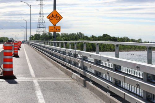 Ouverture du lien cyclable sur le pont Monseigneur-Langlois