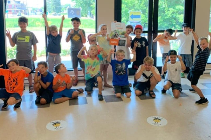 Les animateurs d’AgroPassion en visite au camp de StStanislasdeKostka