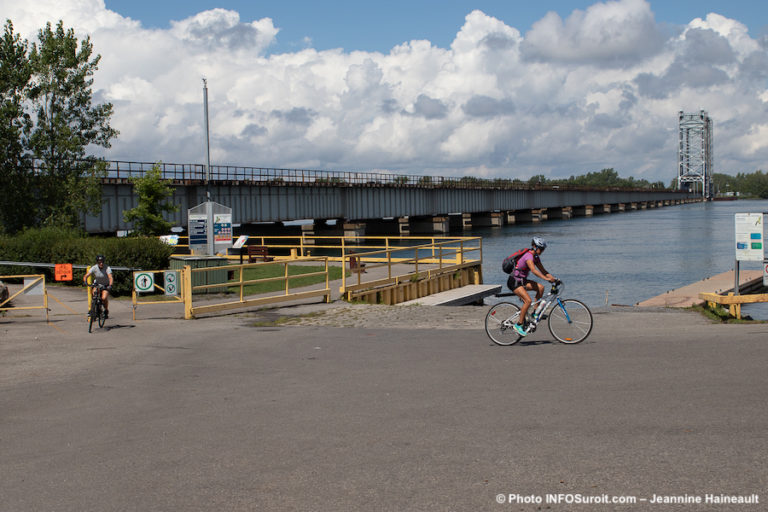 Fermeture du lien cyclable sous le pont Larocque pour une durée d’un