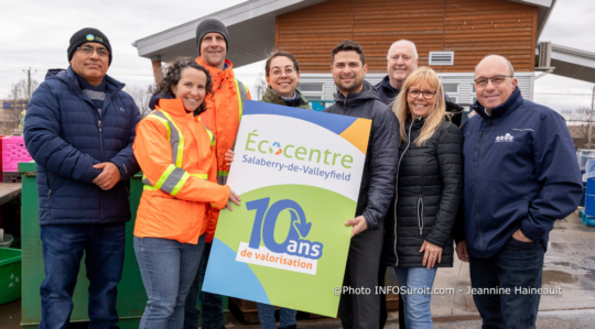 Dix ans de valorisation pour l’Écocentre de Salaberry-de-Valleyfield
