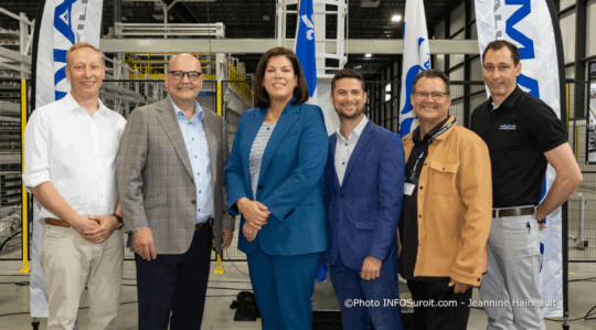 Magna Aluminium Profilé inaugure une usine novatrice à Salaberry-de-Valleyfield